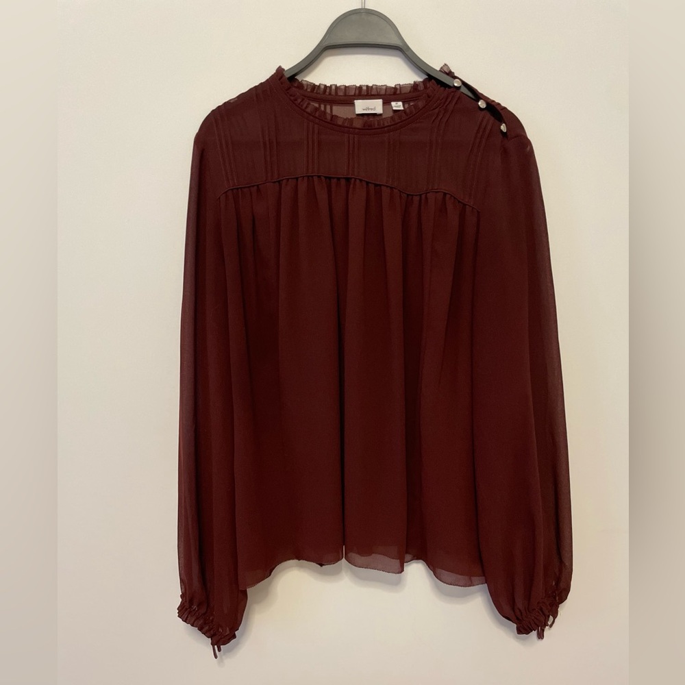Aritzia Wilfred Lourdes Blouse